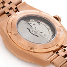 Melrose Watch: Rose Case / Chocolate Dial  in  by King Ice