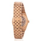 Melrose Watch: Rose Case / Chocolate Dial  in  by King Ice