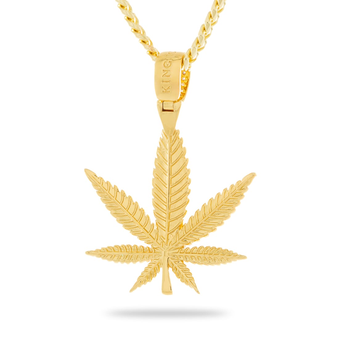 NEW CANNABIS NECKLACE  in  by King Ice