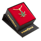 NEW CANNABIS NECKLACE  in  by King Ice