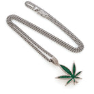 NEW CANNABIS NECKLACE  in  by King Ice