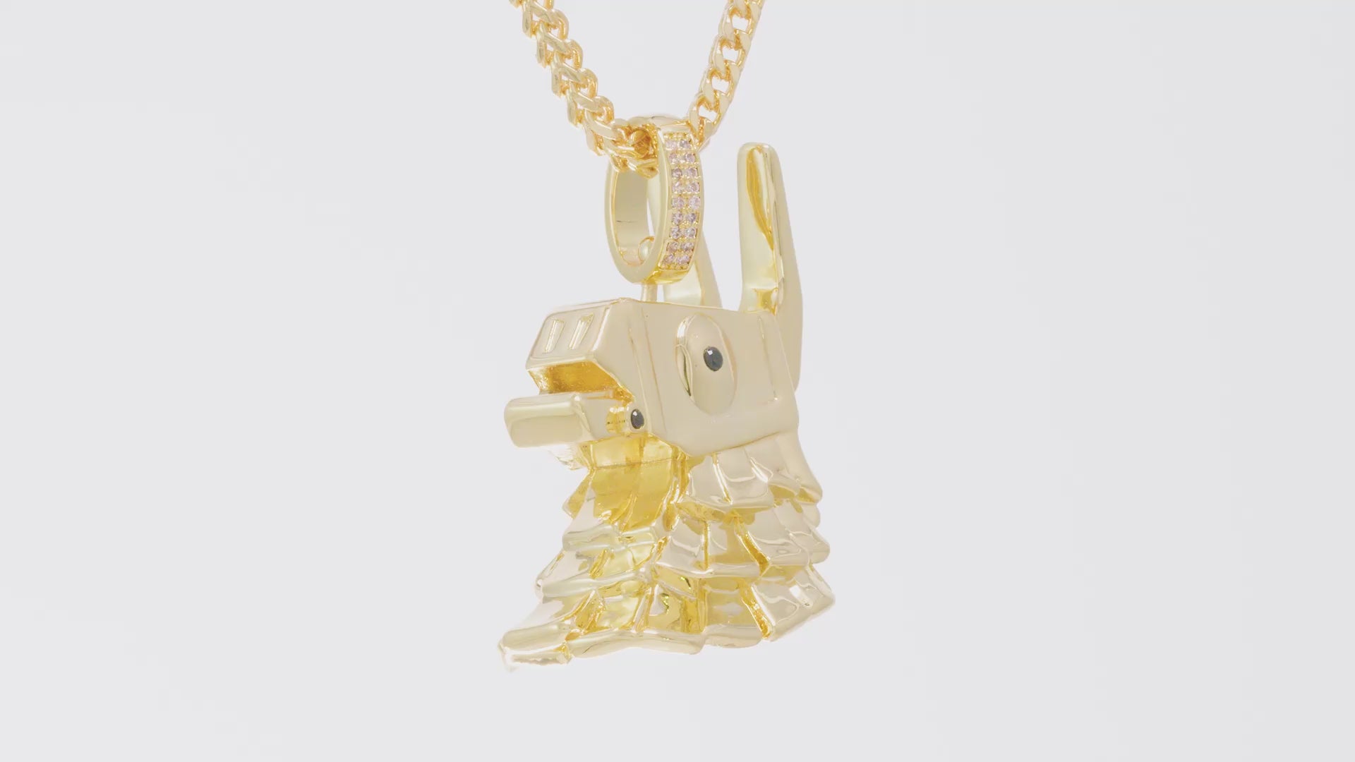 Prized Lama Necklace Fortnite Jewelry King Ice