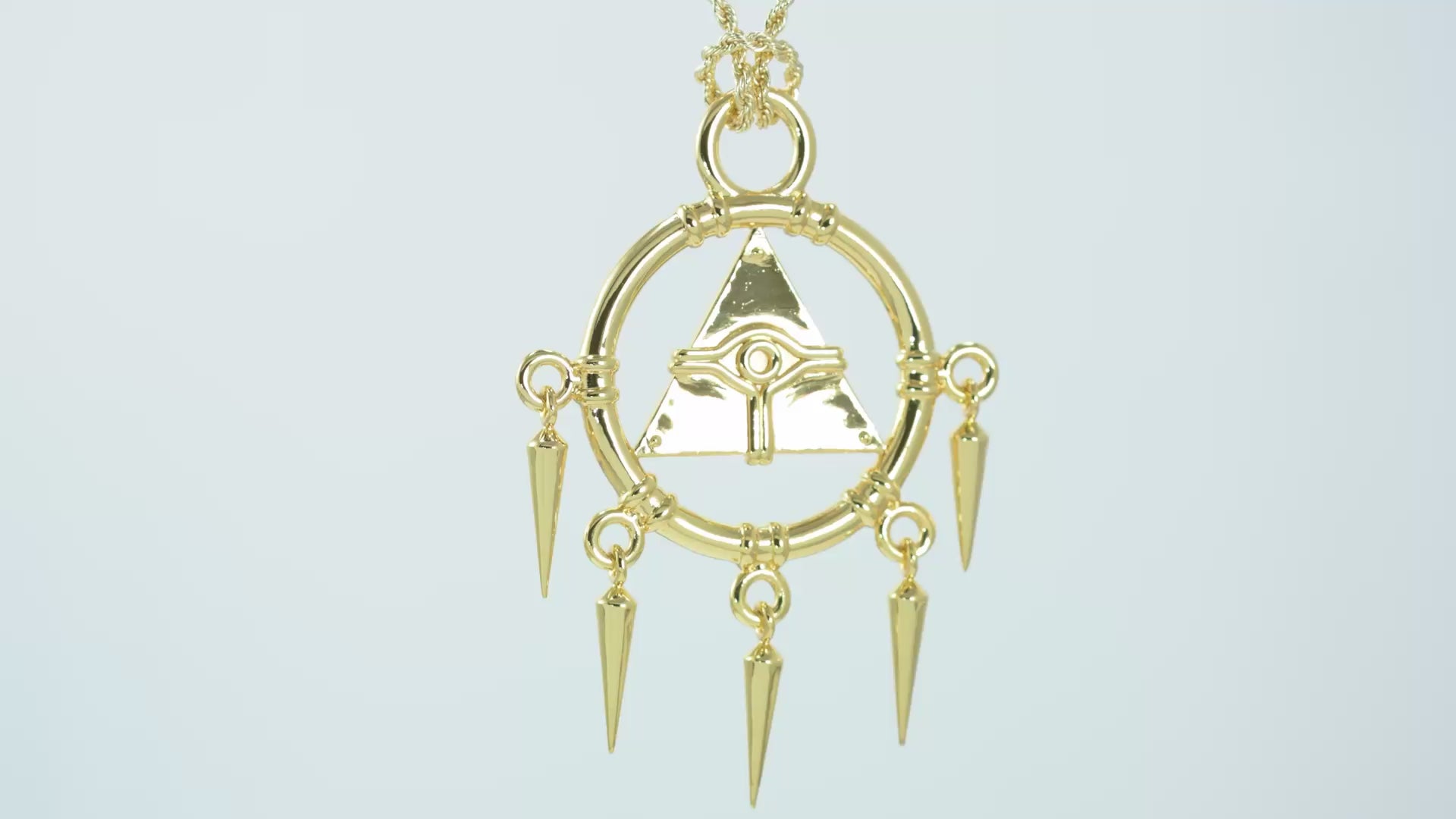 Minakusi ミナクシ　ユキヒョウ牙ネックレス Millennium Ring Necklace | Yu-Gi-Oh! Jewelry | King Ice