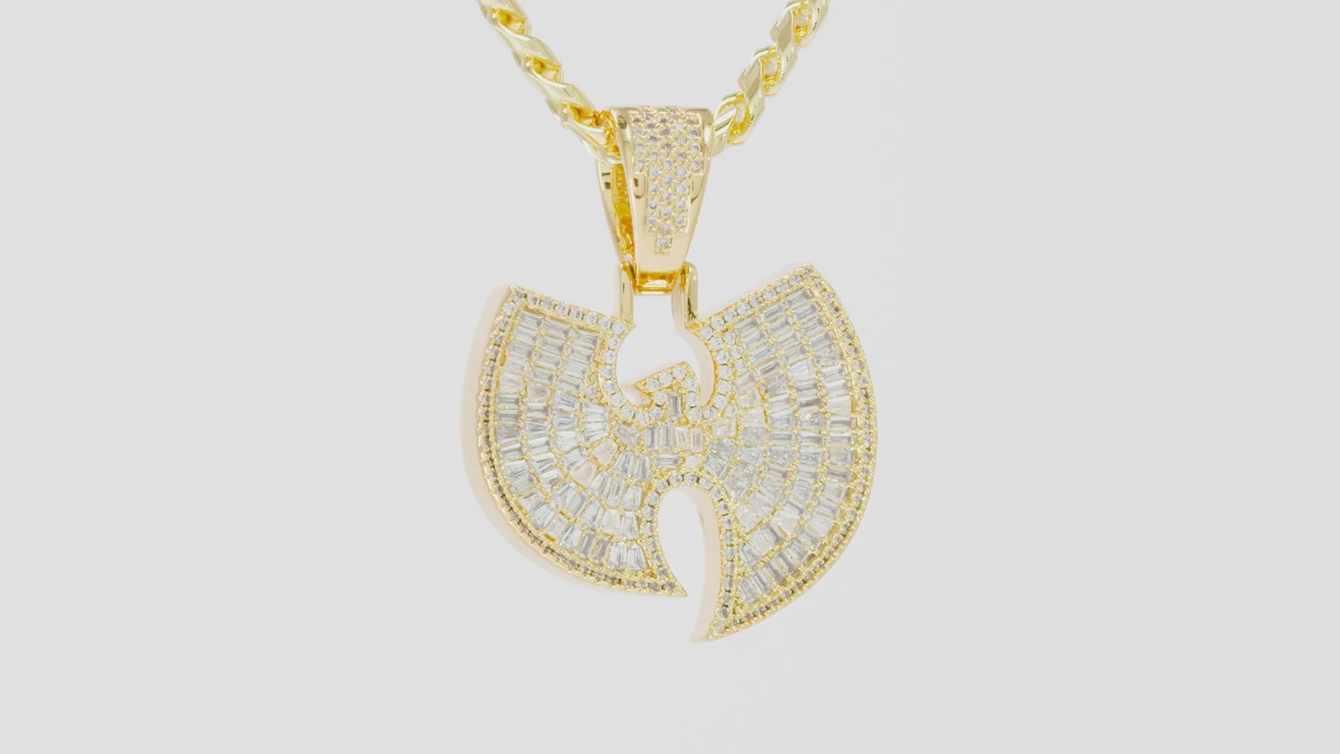 Wu-Tang Logo Necklace | Wu-Tang Jewelry - King Ice