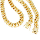 Solid Gold 16mm Miami Cuban Link Chain  in  Mens Chains