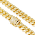 Solid Gold 18mm Miami Cuban Link Chain  in  Mens Chains