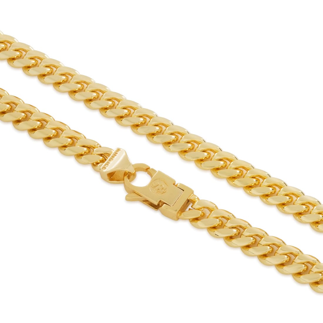 Solid Gold 8mm Miami Cuban Link Chain  in  Mens Chains