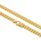 Solid Gold 8mm Miami Cuban Link Chain  in  Mens Chains