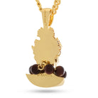 Street Fighter x King Ice - Akuma Necklace  in  2" by King Ice