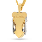 Street Fighter x King Ice - Chun-Li Necklace  in  2.1" by King Ice