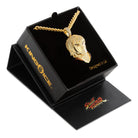 Street Fighter x King Ice - Ken Masters Necklace  in  2.1" by King Ice