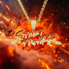 Street Fighter x King Ice - Street Fighter Necklace  in  1" by King Ice