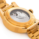 Sunset Automatic Watch: Gold Case / Cobalt Dial  in  by King Ice