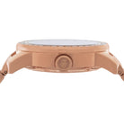 Sunset Automatic Watch: Rose Case / Noir Dial  in  by King Ice