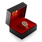 Sunset Automatic Watch: Rose Case / Noir Dial  in  by King Ice