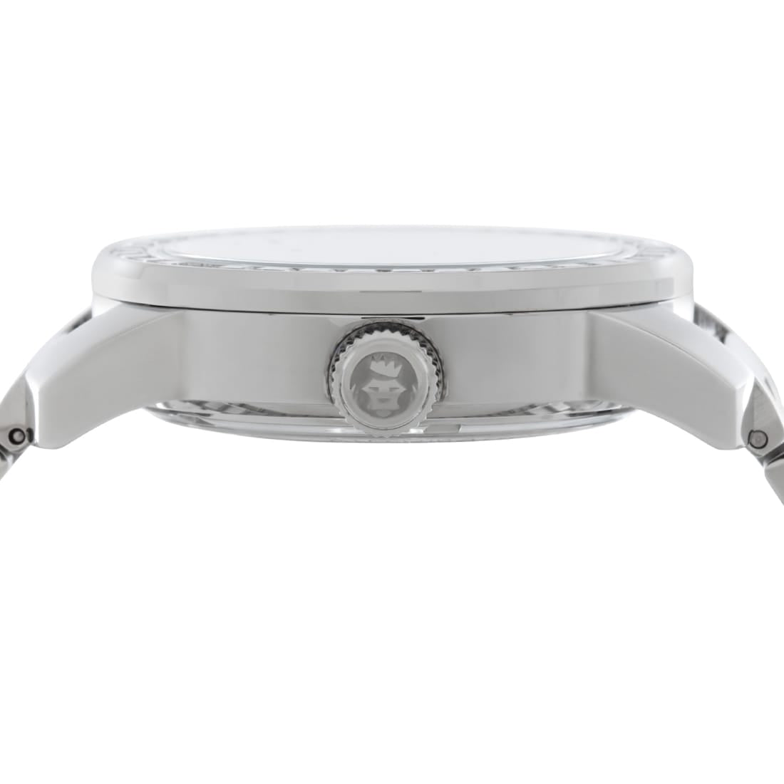 Sunset Automatic Watch: Silver Case / Forest Dial  in  by King Ice