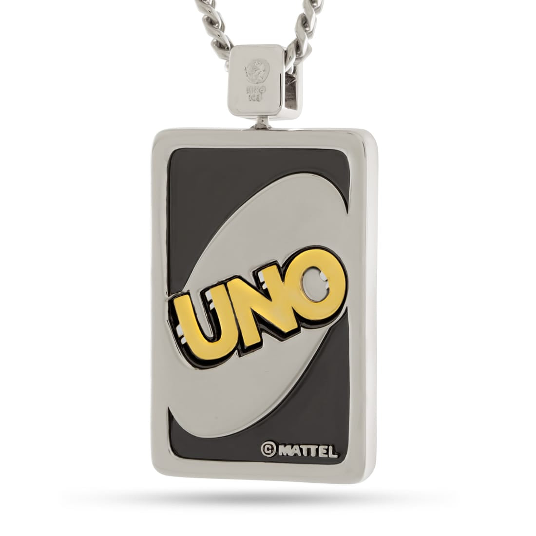 UNO x King Ice - Make Your Own Rules Necklace  in  2.5" by King Ice