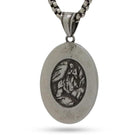 Virgin Mary Portrait Necklace  in  Mens Chains