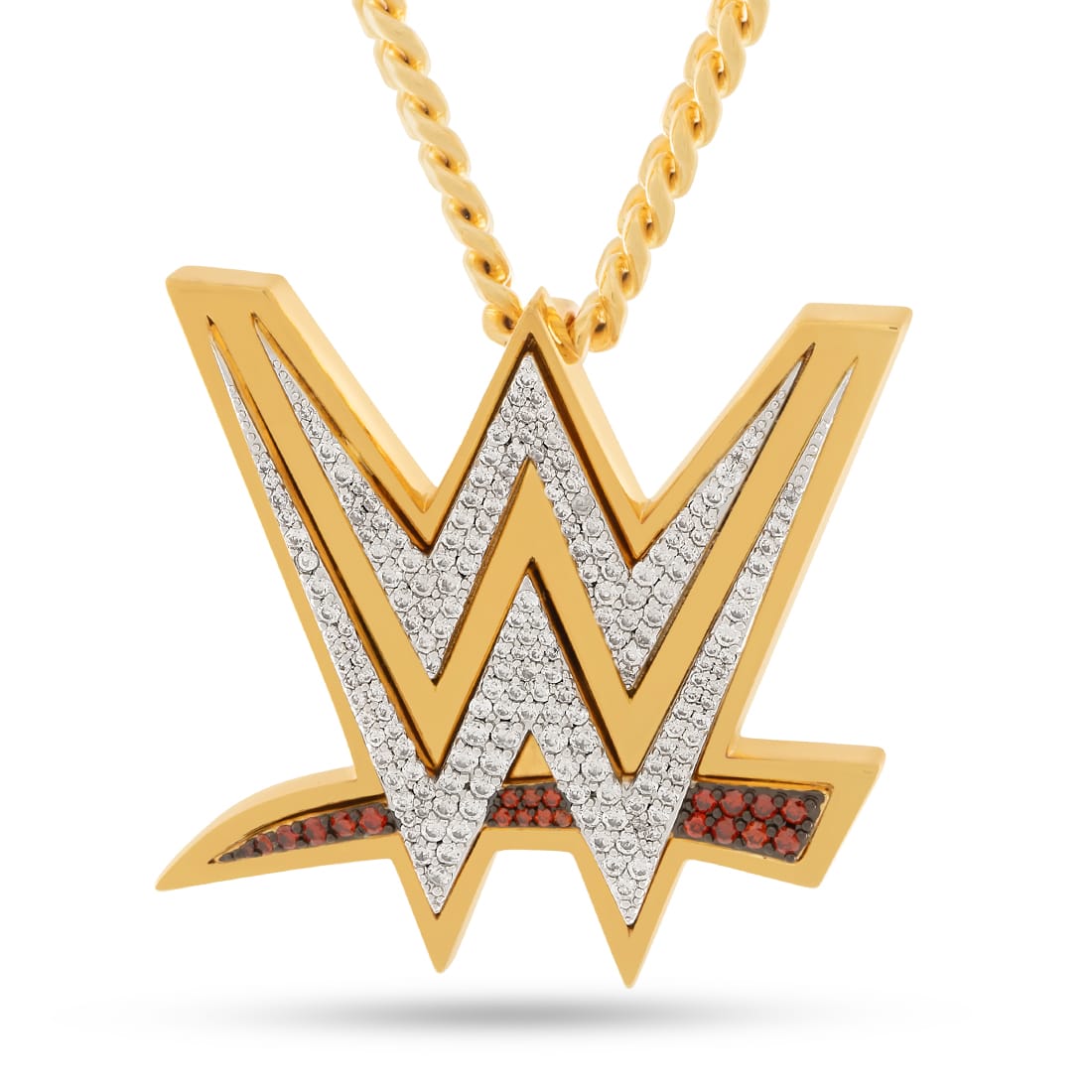 WWE x King Ice - WWE Necklace  in  14K Gold by King Ice