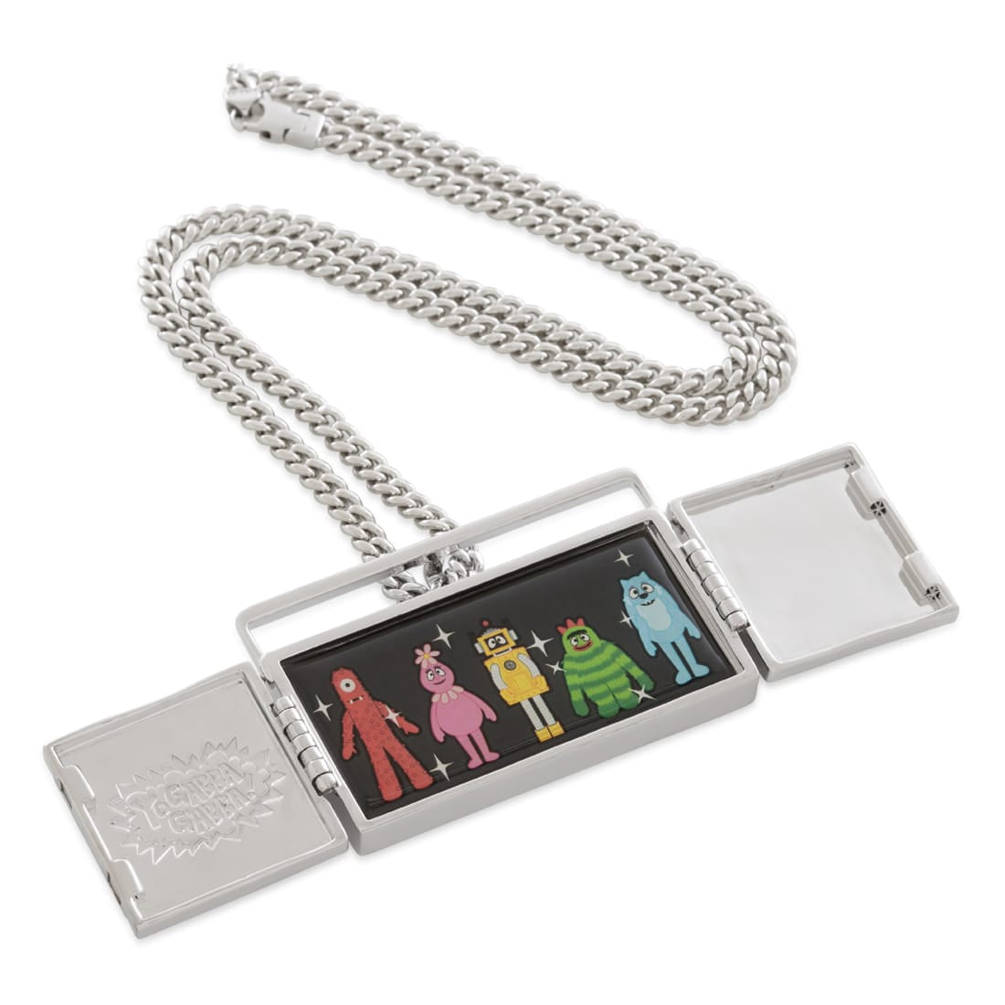 Yo Gabba Gabba x King Ice - SE Boombox Necklace  in  1.5" by King Ice