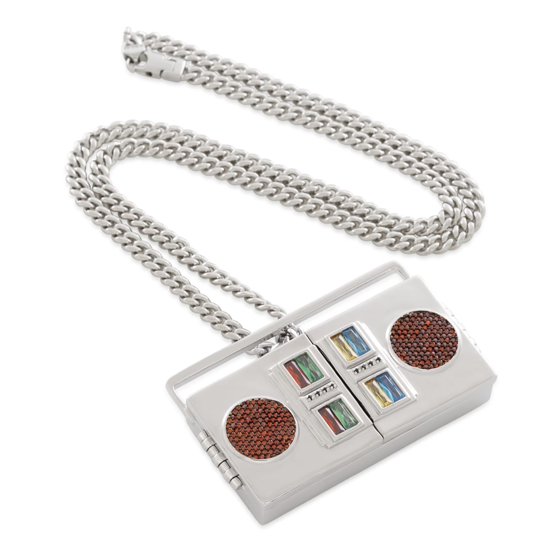 Yo Gabba Gabba x King Ice - SE Boombox Necklace  in  1.5" by King Ice