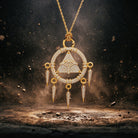 Yu-Gi-Oh! x King Ice - Iced Millennium Ring Necklace  in  by King Ice