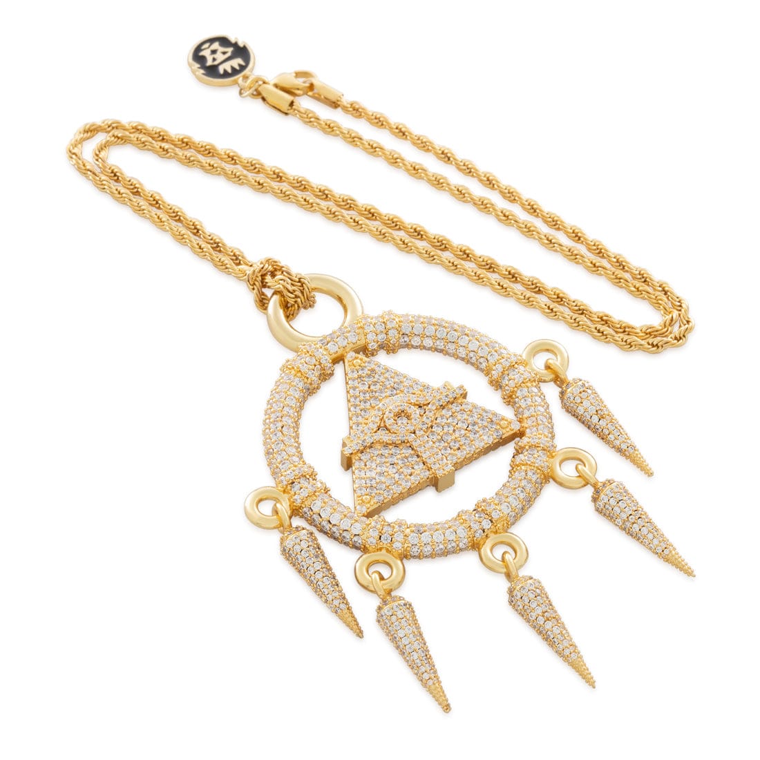 Iced Millennium Ring Necklace | Yu-Gi-Oh! Jewelry | King Ice