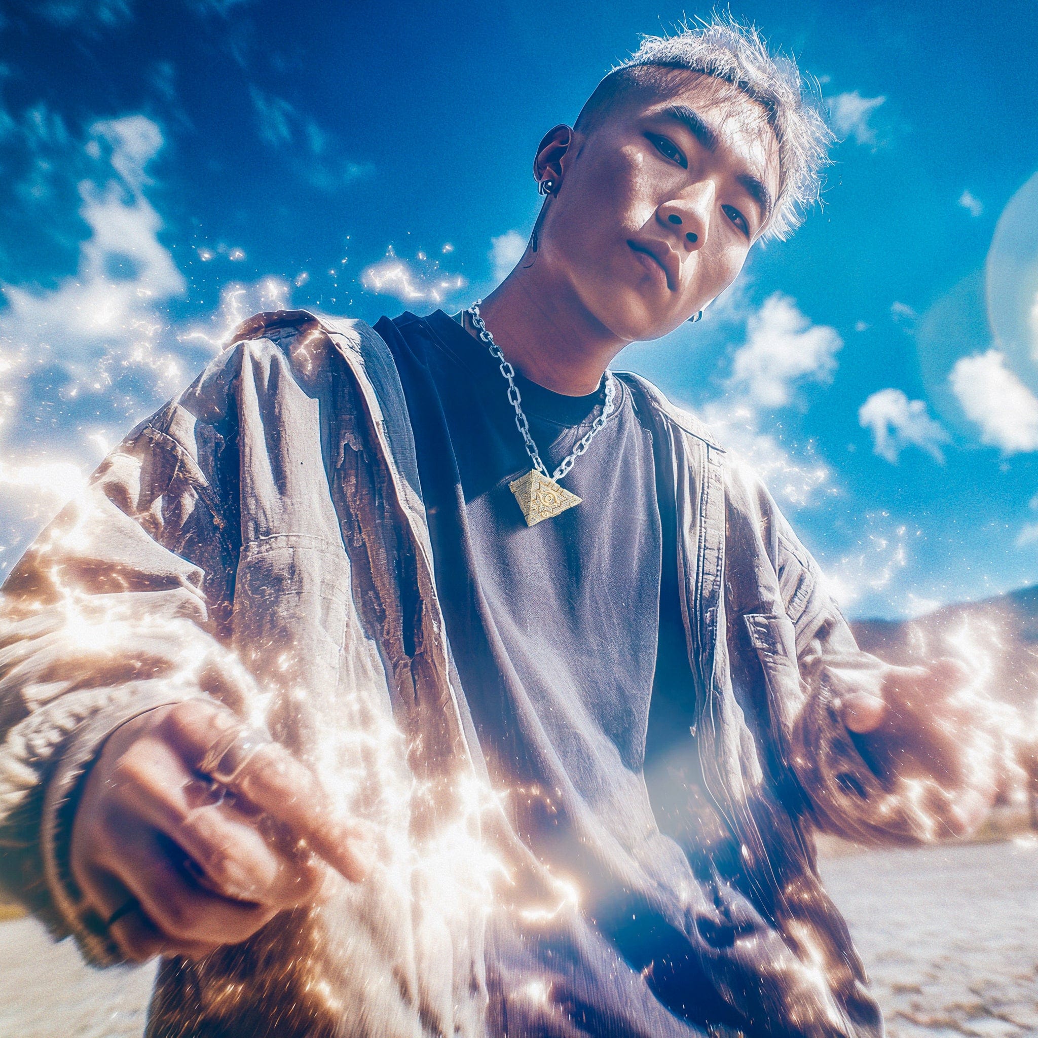 LE Iced Millennium Puzzle Necklace | Yu-Gi-Oh! Jewelry