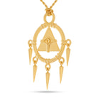 Yu-Gi-Oh! x King Ice - Millennium Ring Necklace  in  by King Ice