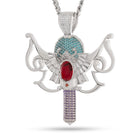 Yu-Gi-Oh! x King Ice - Monster Reborn Necklace  in  by King Ice