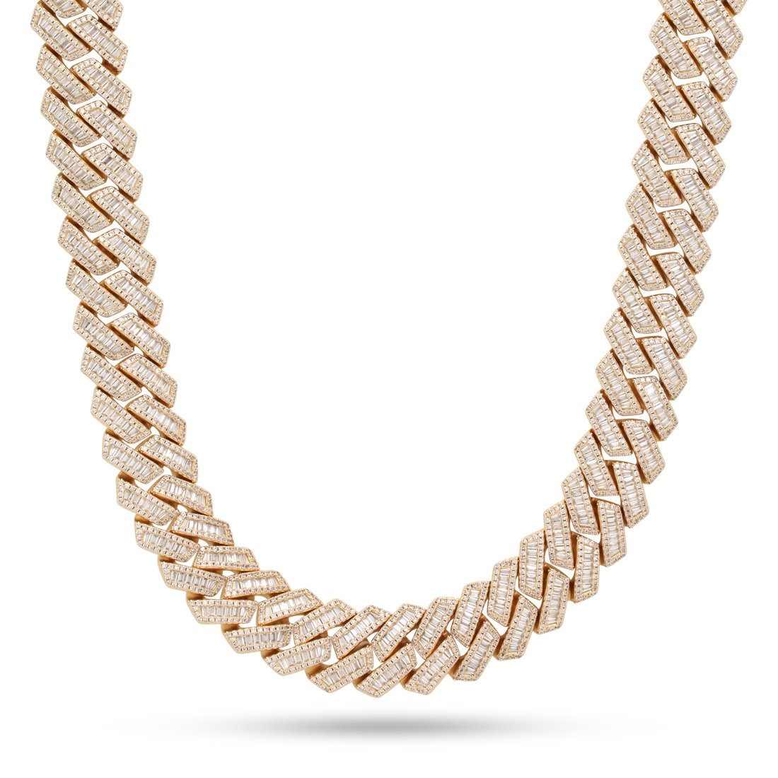 Miami Cuban Link Chain Necklace / Bracelet Rose Gold Plated