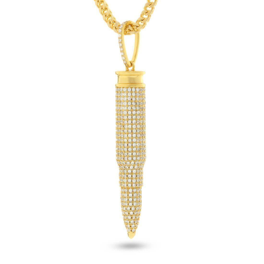 223 Caliber Bullet Necklace Men s Necklaces King Ice