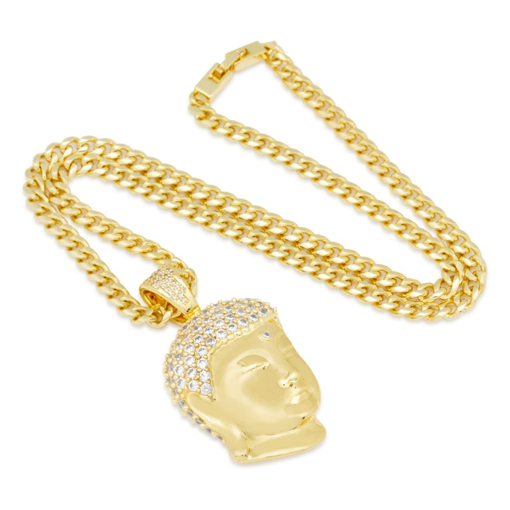 3D Boss Enlightened Buddha Necklace