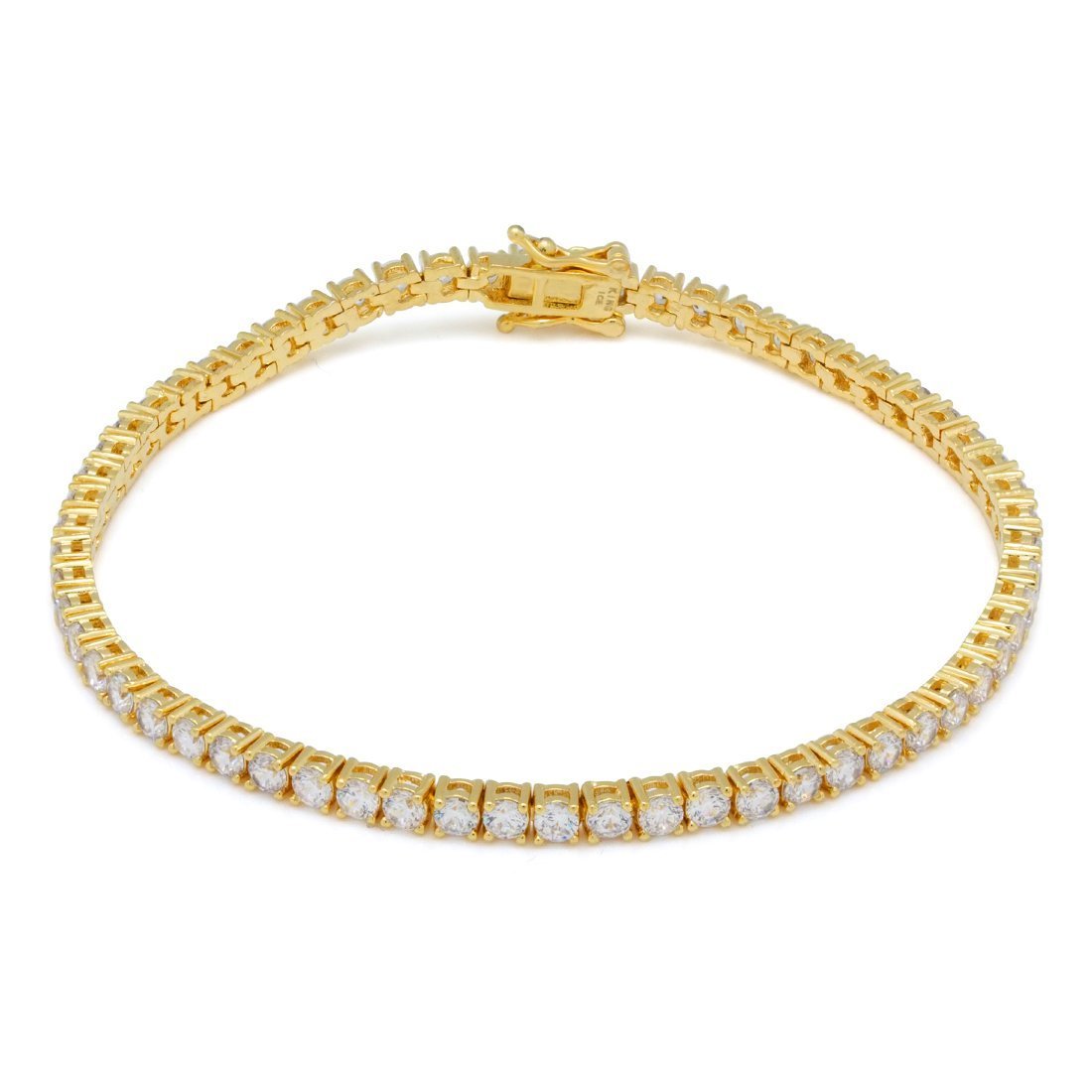 3mm Tennis Bracelet Bracelets King Ice