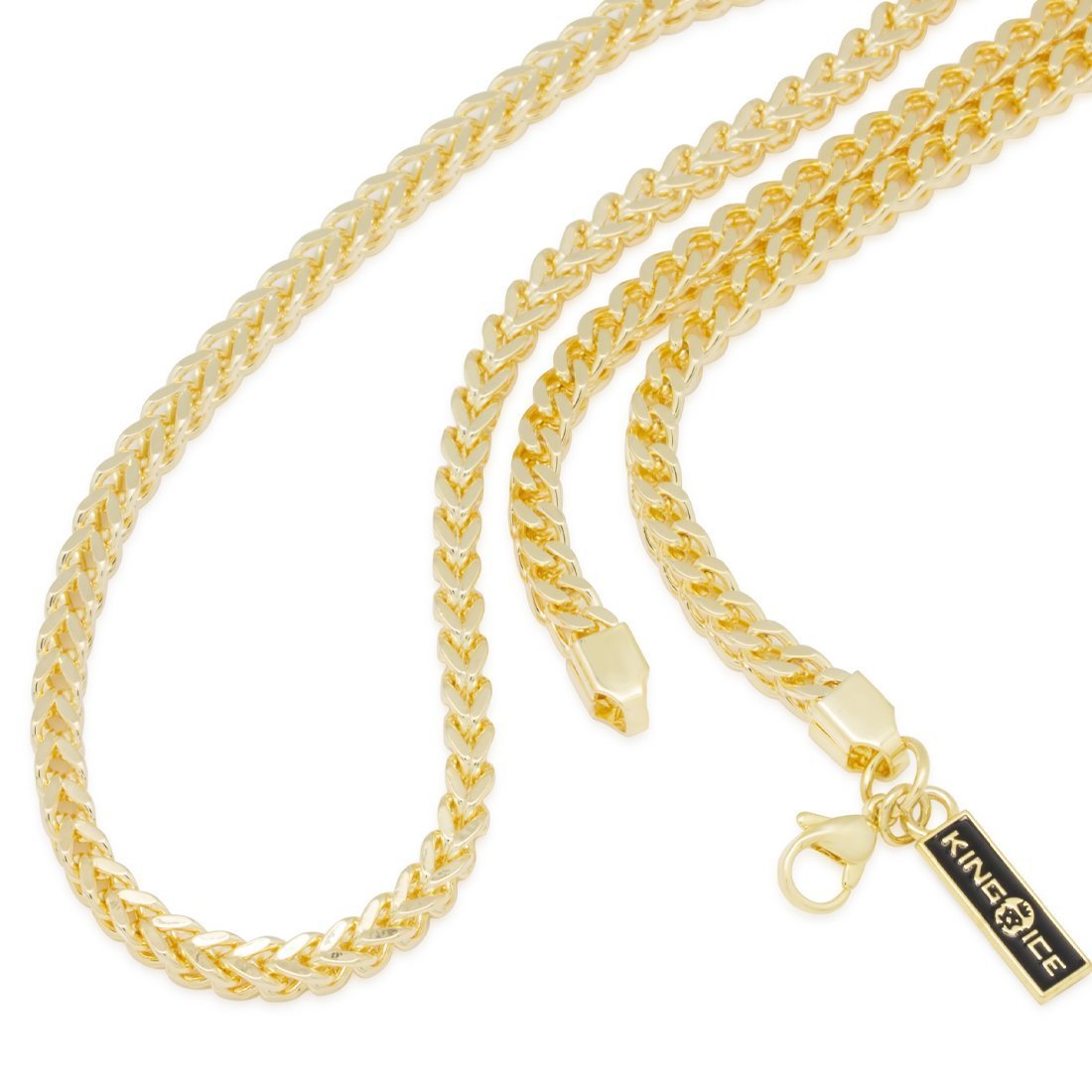 5mm Rope Chain | Hip Hop Jewelry | King Ice Solid Gold / 14K Gold / 22