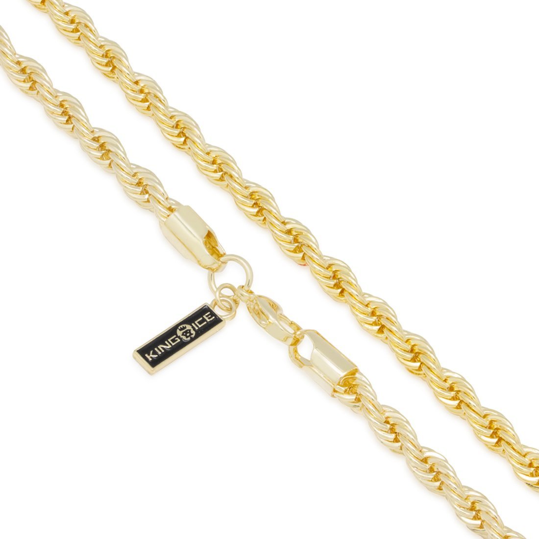 Gold Rope Chain Choker Necklace