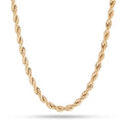 Gold Plated / 14K Gold / 26" 6mm Rope Chain CHX12316-26