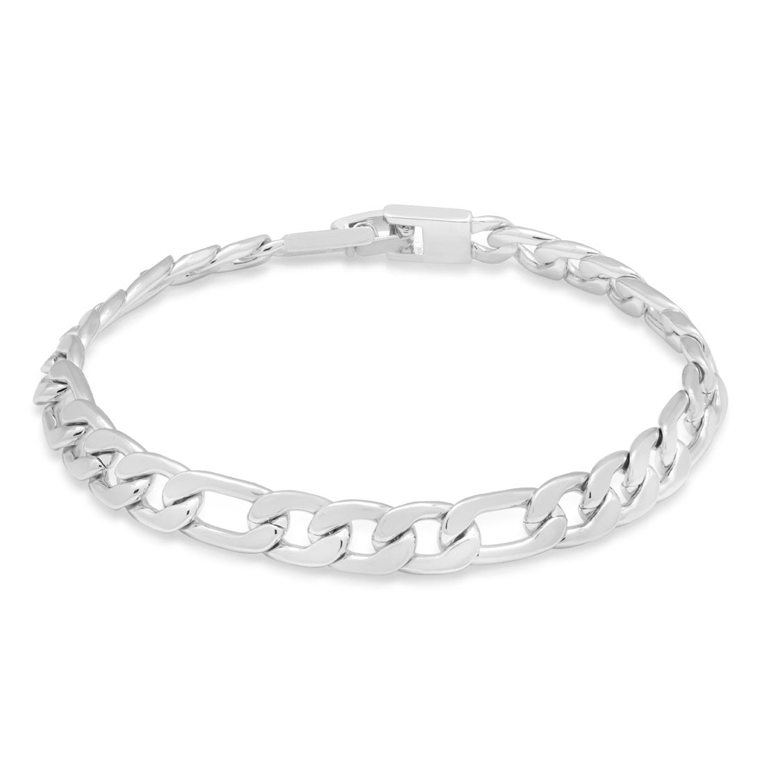 8mm Figaro Bracelet Hip Hop Bracelets King Ice