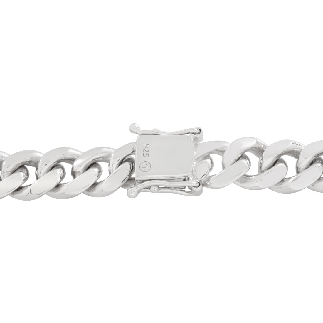 Men's Miami Cuban Bracelet in Sterling Silver