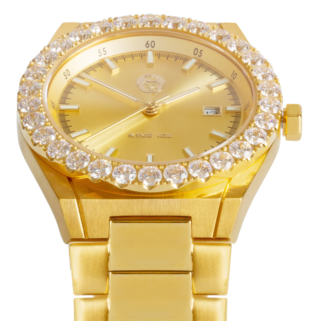 買い販促品 KING ICE GOLD Watch（ゴールド腕時計） - 時計
