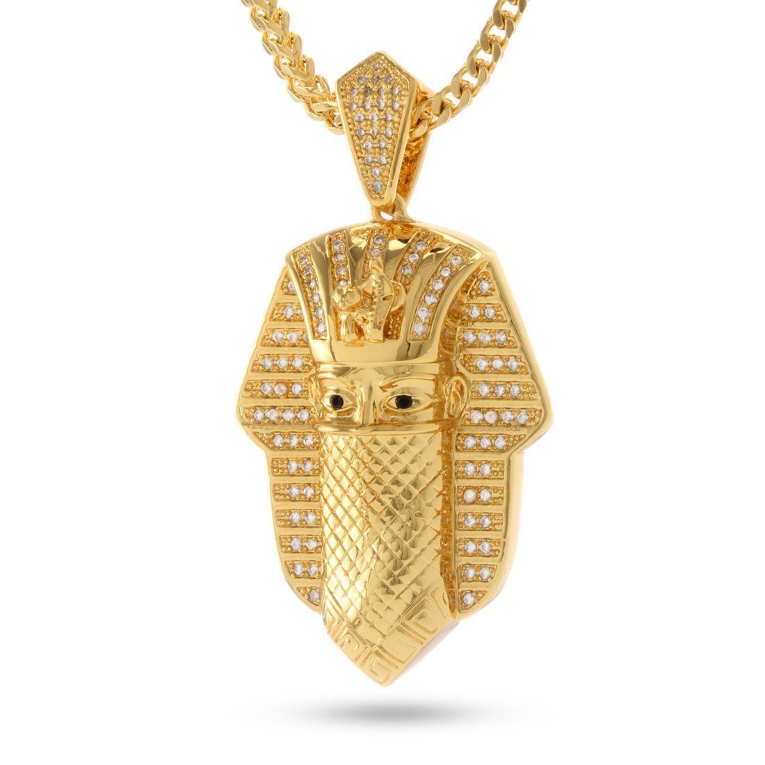 14K Gold / M Bandana Pharaoh Necklace NKX09920