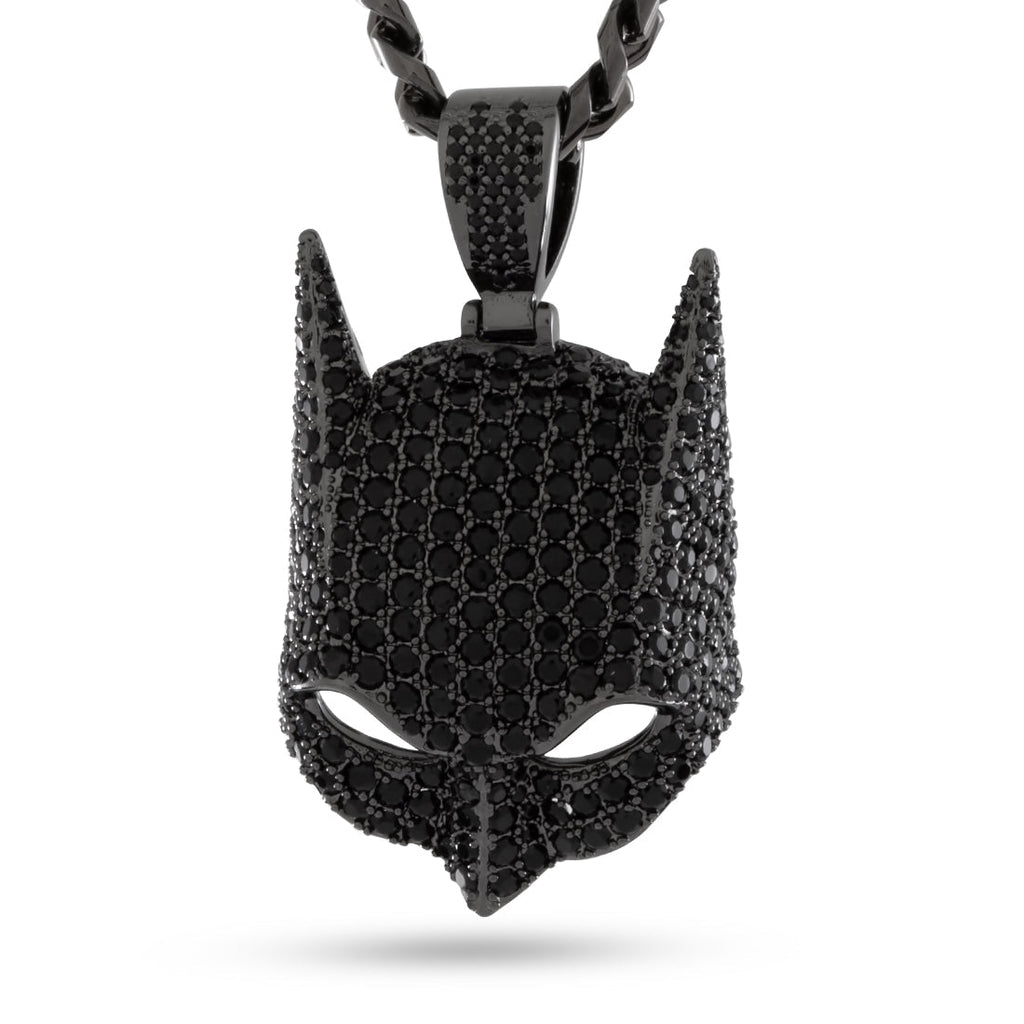 Black Gold / 1.8" Batman x King Ice - Cowl Necklace