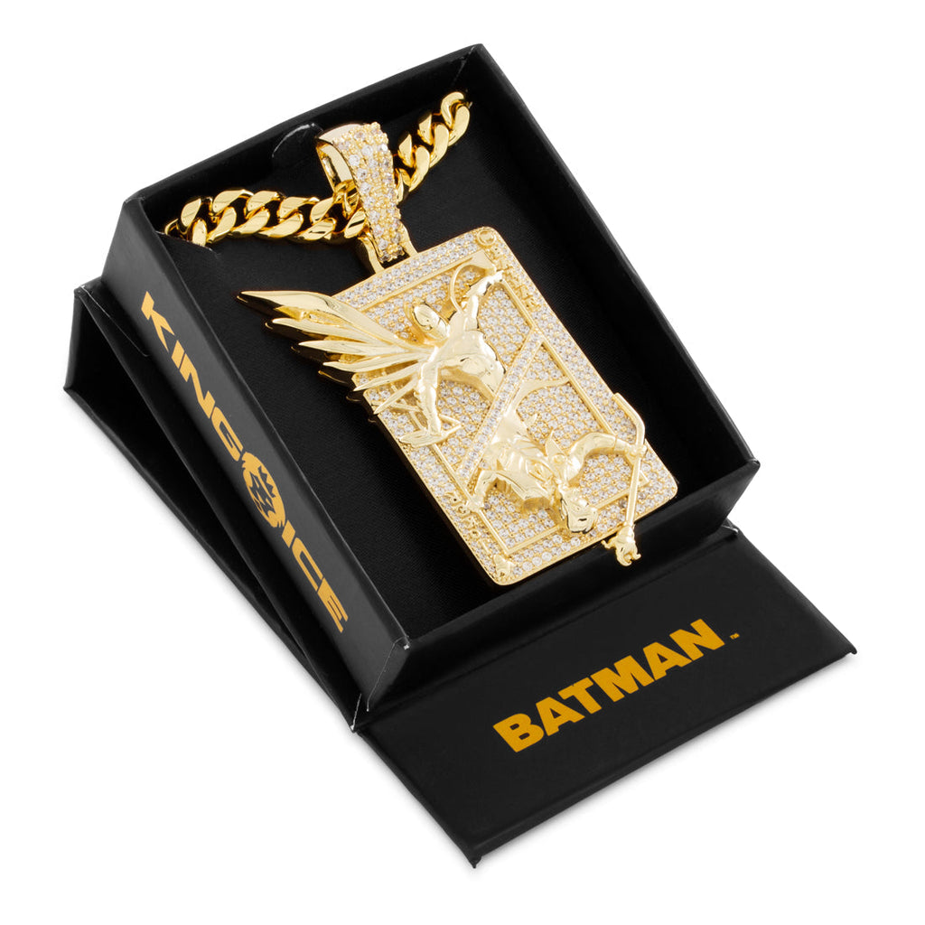 Batman x King Ice - Joker Card Necklace