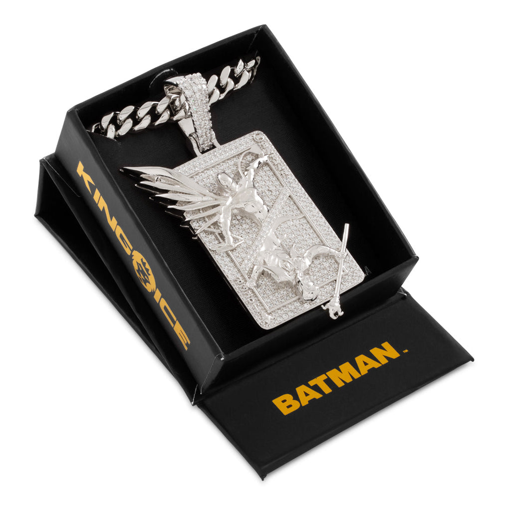 Batman x King Ice - Joker Card Necklace