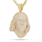 14K Gold / M Benjamin Franklin Necklace NKX14271-Gold
