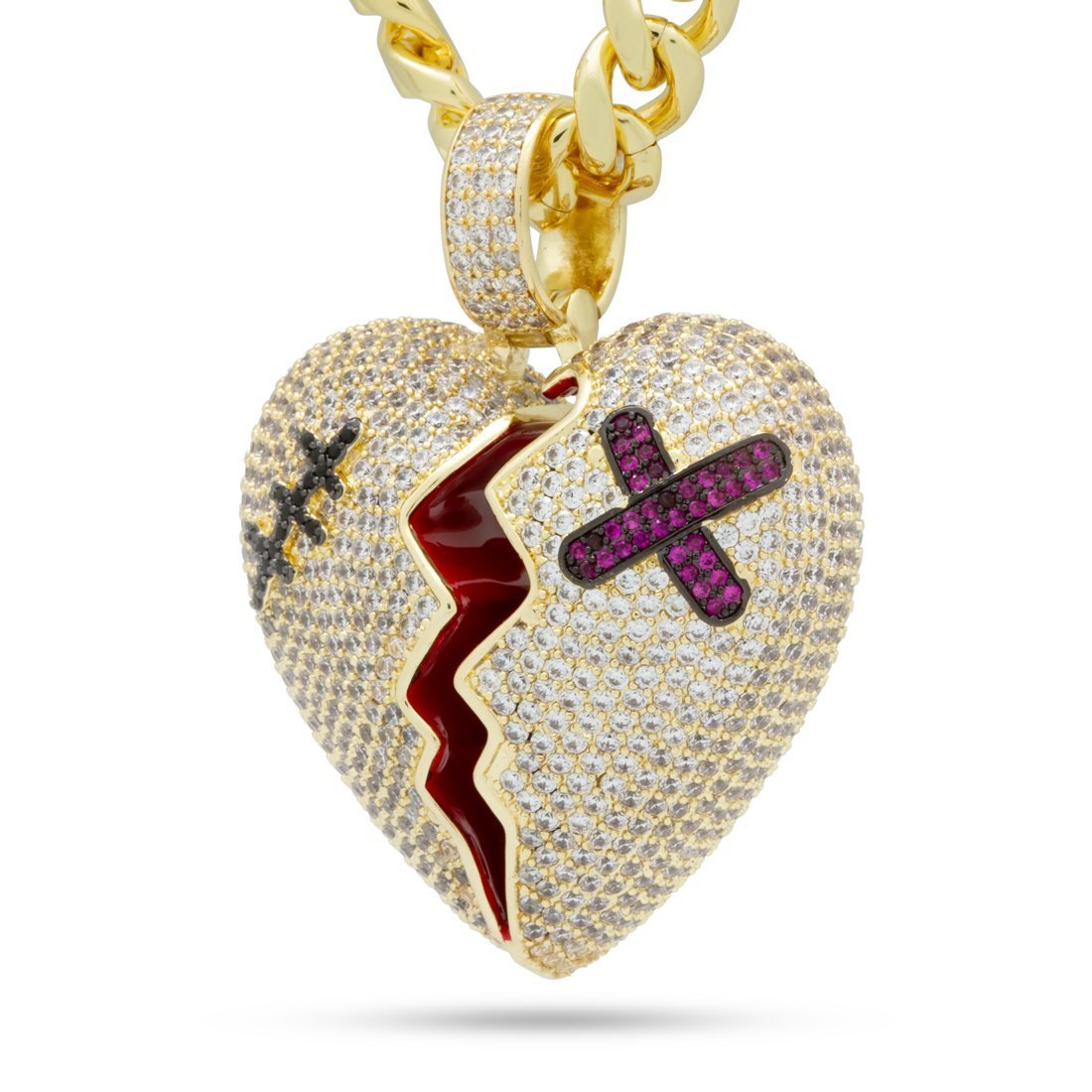 Broken Heart Pendant Necklace– A R M E D