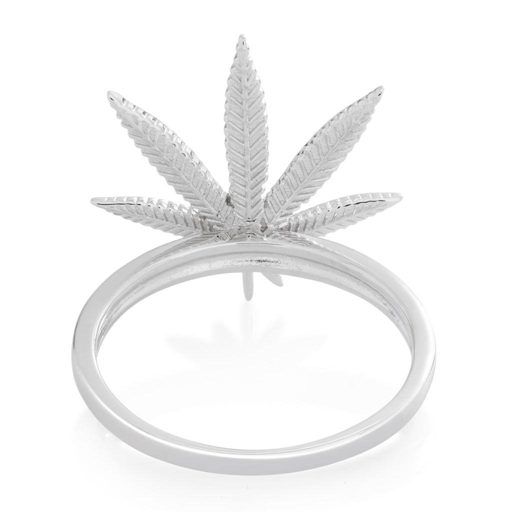 Cannabis Leaf Ring