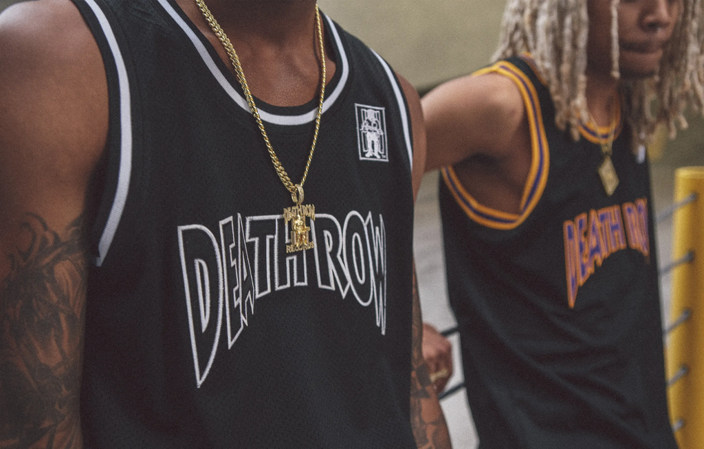 Death Row Records x King Ice - Crew-Neck Basketball Jersey