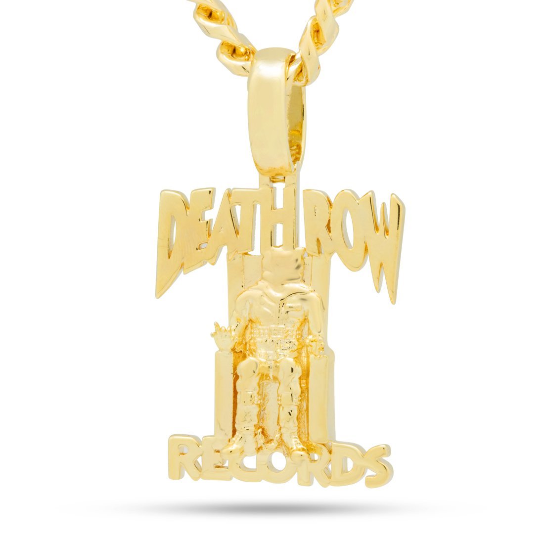 Death Row Logo Necklace | Death Row Records Jewelry – King Ice