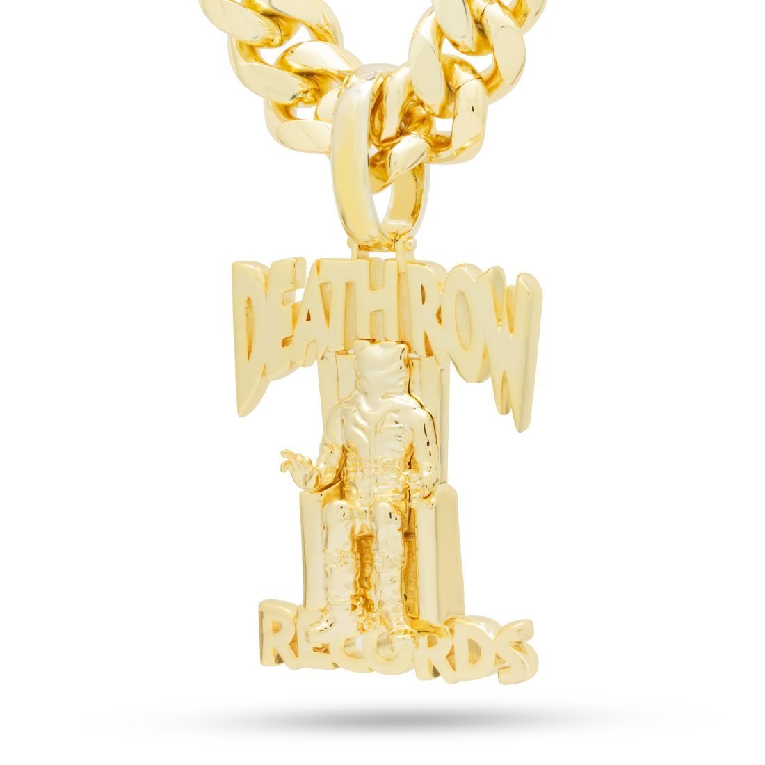 Death Row Logo Necklace | Death Row Records Jewelry – King Ice